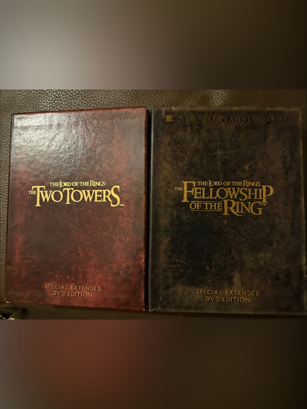 The Lord of the Rings Special Extended DVD Edition Set - Red & Brown